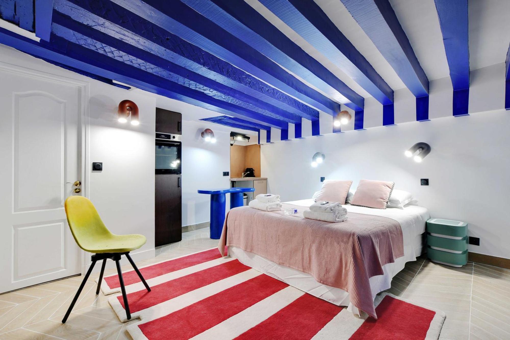 Modern Studio For 2 - Louvre Museum-Rivoli Paris Dış mekan fotoğraf